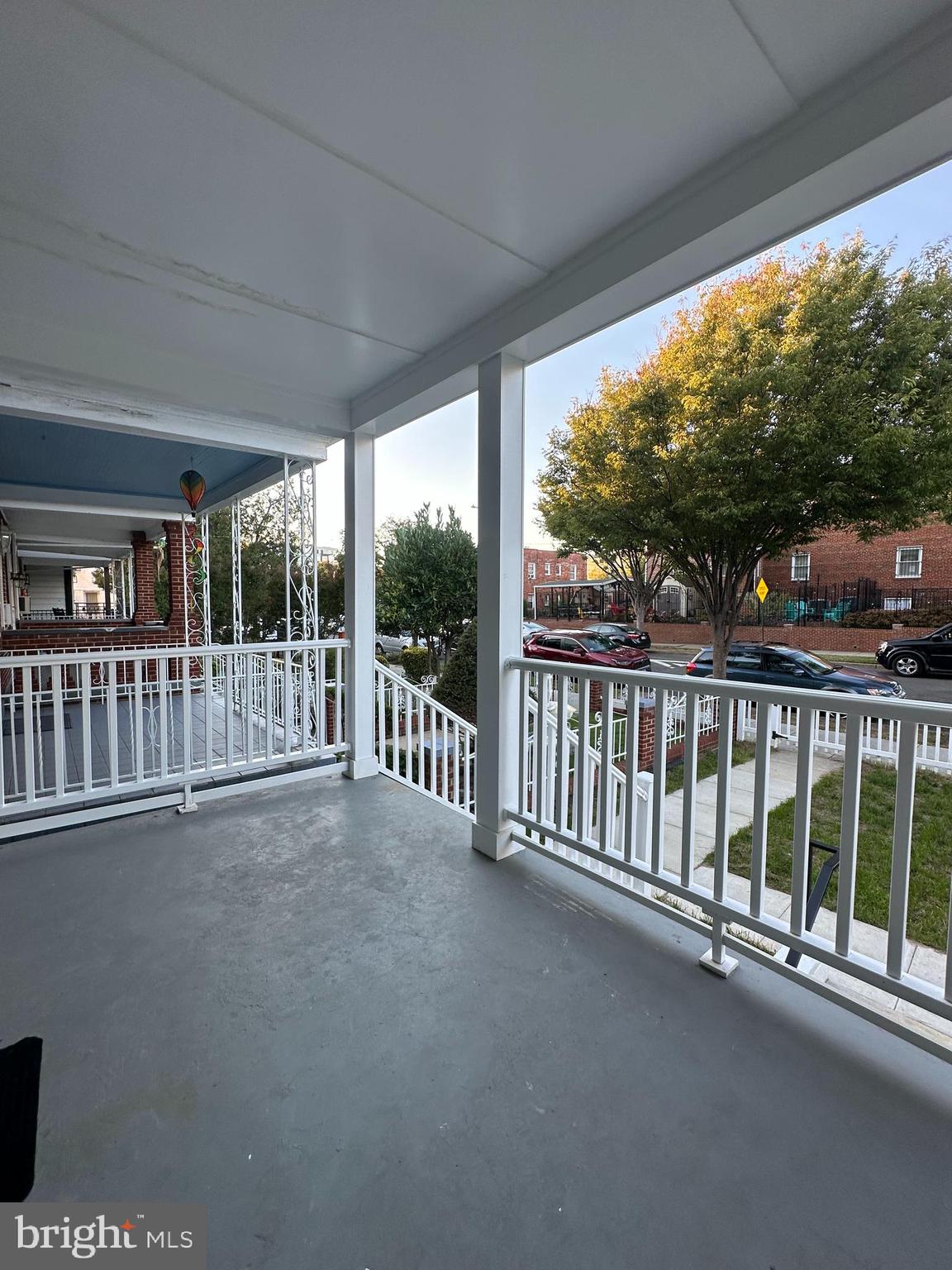 1925 H Street Northeast, Unit 3 Washington, DC 20002 - Photo 30 of 33 a view of a balcony with an outdoor space