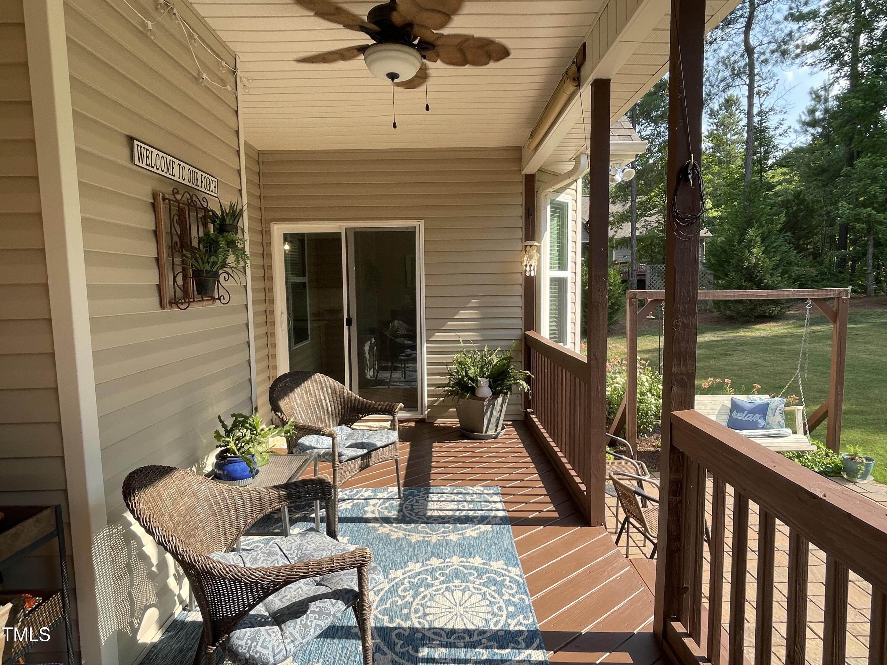 45 Timberwind Road Franklinton, NC 27525 - Photo 11 of 30 Back Porch 2