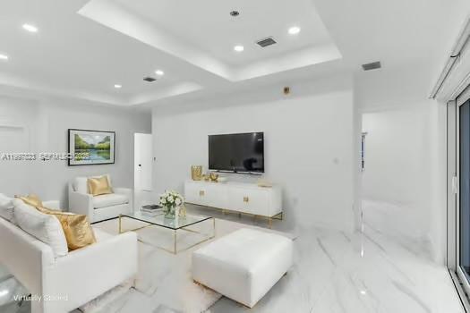4127 Northeast 30th Street Homestead, FL 33033 - Photo 19 of 50 a living room with furniture and a flat screen tv
