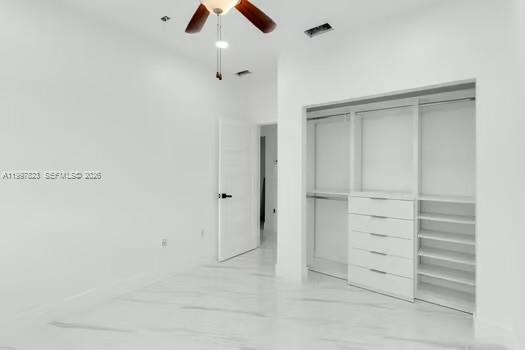 4127 Northeast 30th Street Homestead, FL 33033 - Photo 29 of 50 an empty room with closet