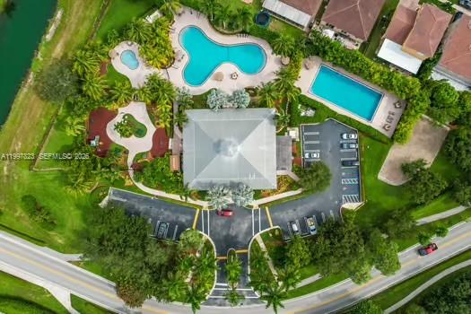 4127 Northeast 30th Street Homestead, FL 33033 - Photo 45 of 50 an aerial view of residential house with an outdoor space and seating