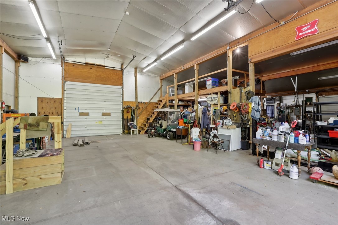 6672 Ross Road Madison, OH 44057 - Photo 19 of 50 Garage featuring a workshop area