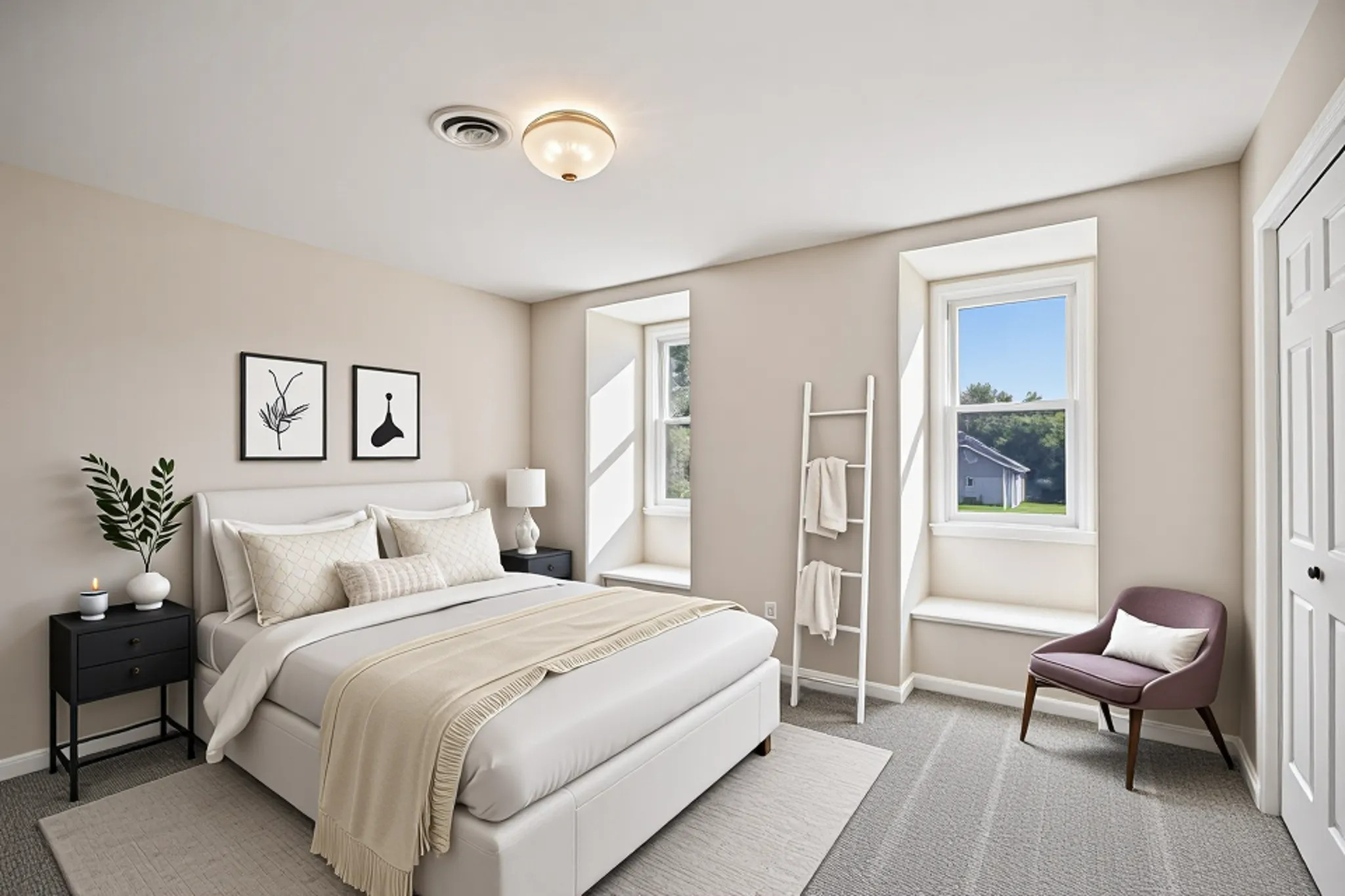 4026 Windland Drive Springfield, TN 37172 - Photo 12 of 32 a bedroom with a large bed and a window