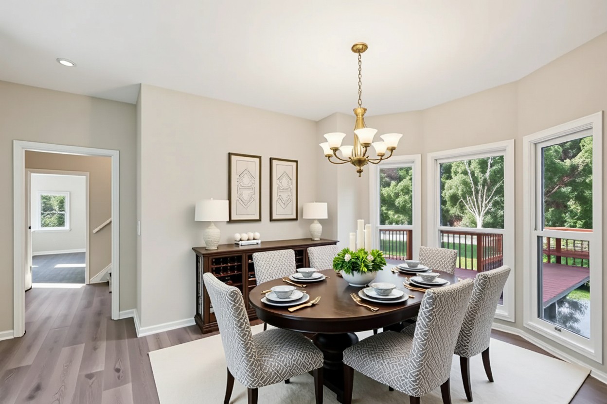 4026 Windland Drive Springfield, TN 37172 - Photo 6 of 32 a view of a dining room with furniture window and wooden floor