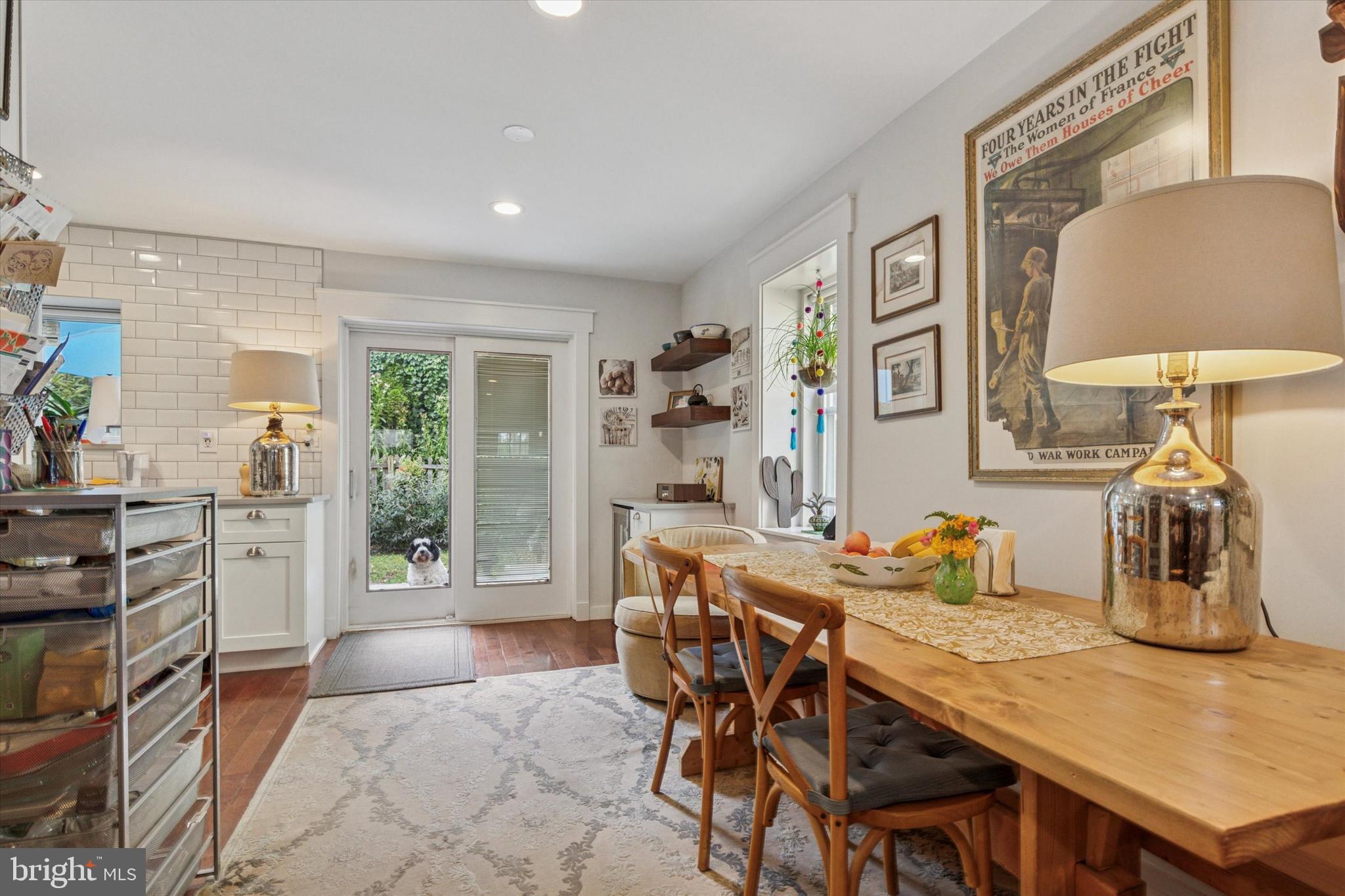 520 Homewood Avenue Narberth, PA 19072 - Photo 11 of 25 a dining room with furniture and window