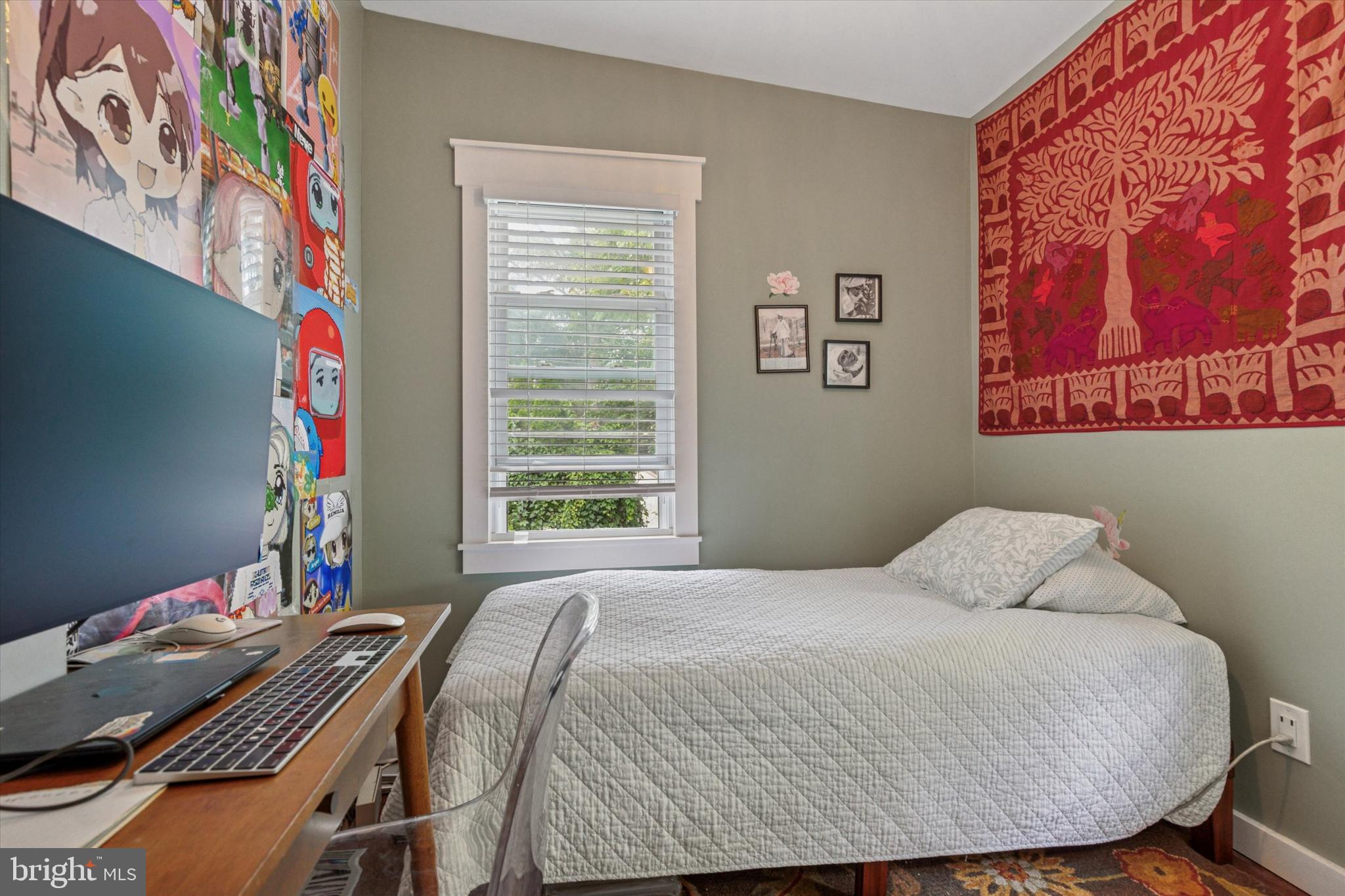 520 Homewood Avenue Narberth, PA 19072 - Photo 16 of 25 a bedroom with a bed and a window