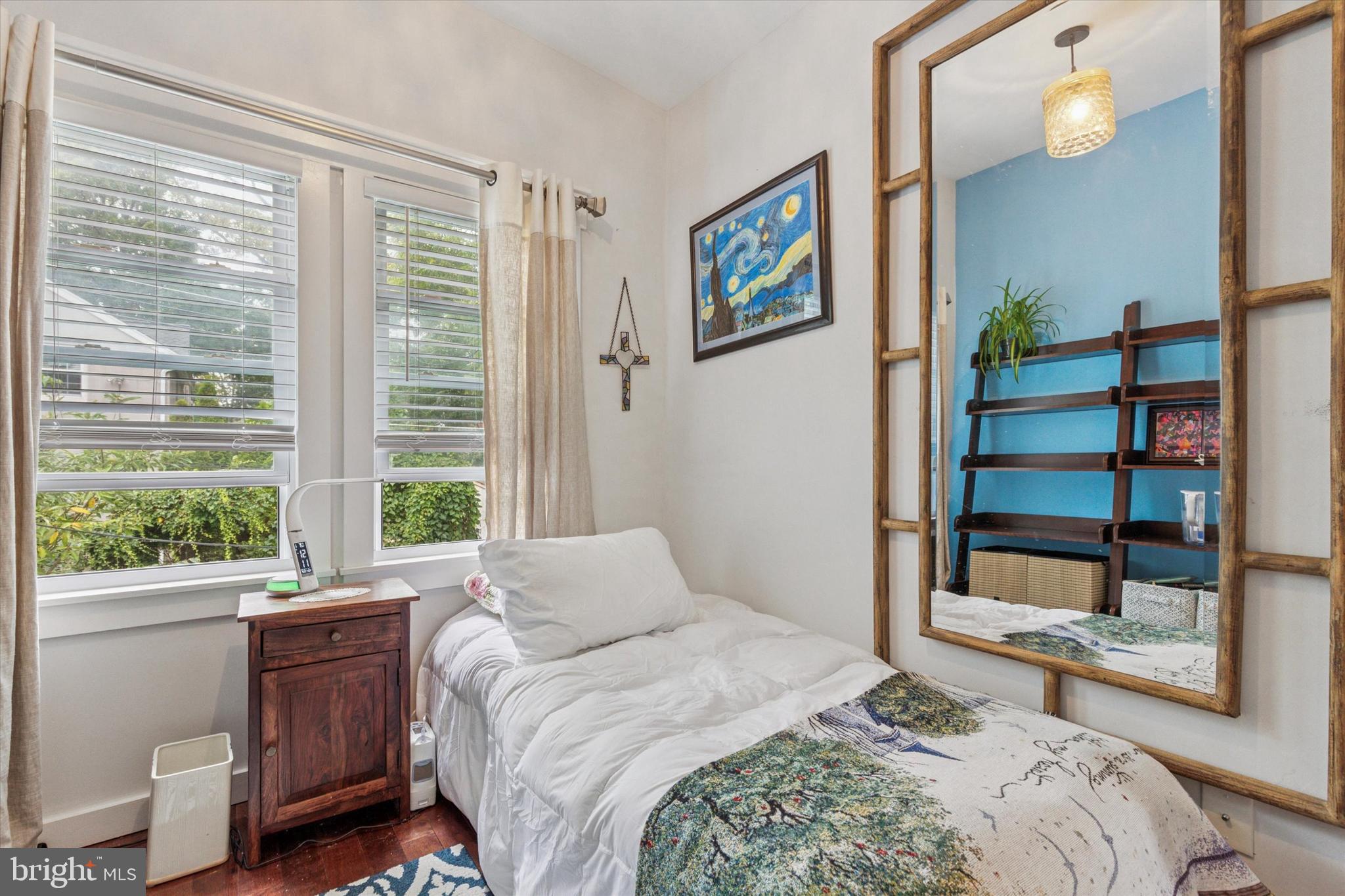 520 Homewood Avenue Narberth, PA 19072 - Photo 18 of 25 a bedroom with a bed and a window