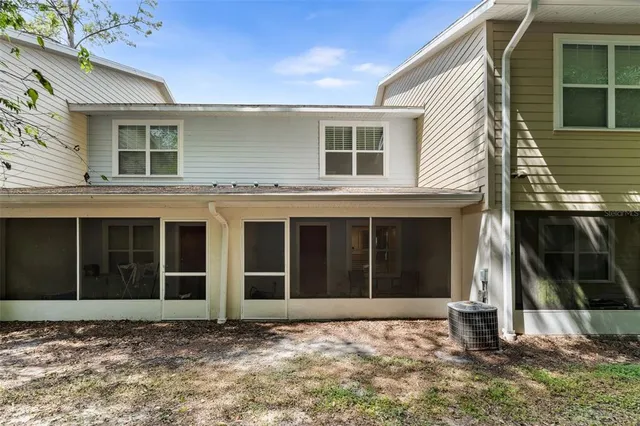 a view of a house with a window