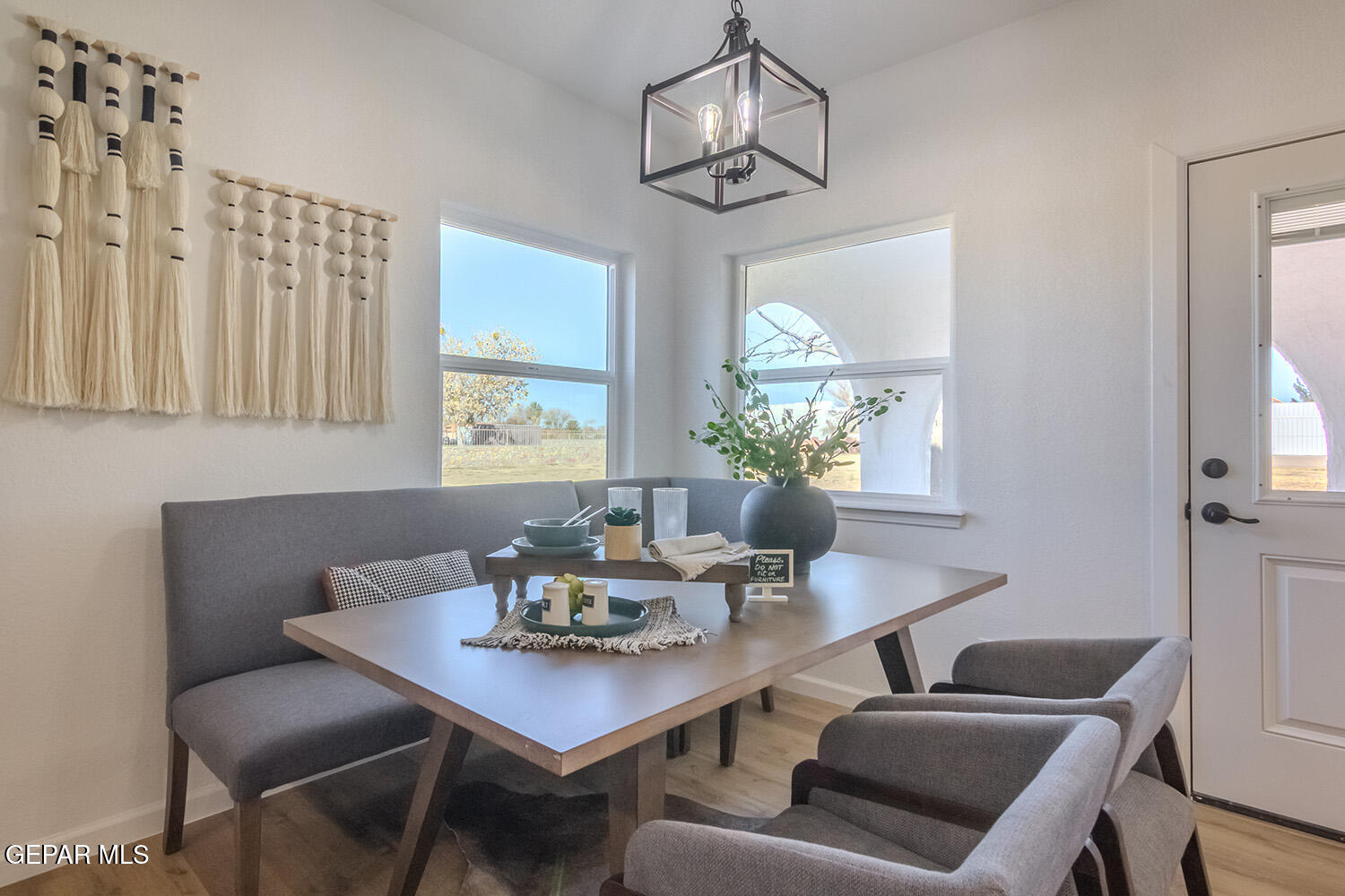 4 Cielo Del Este Anthony, NM 88021 - Photo 17 of 90 a view of a dining room with furniture window and outside view