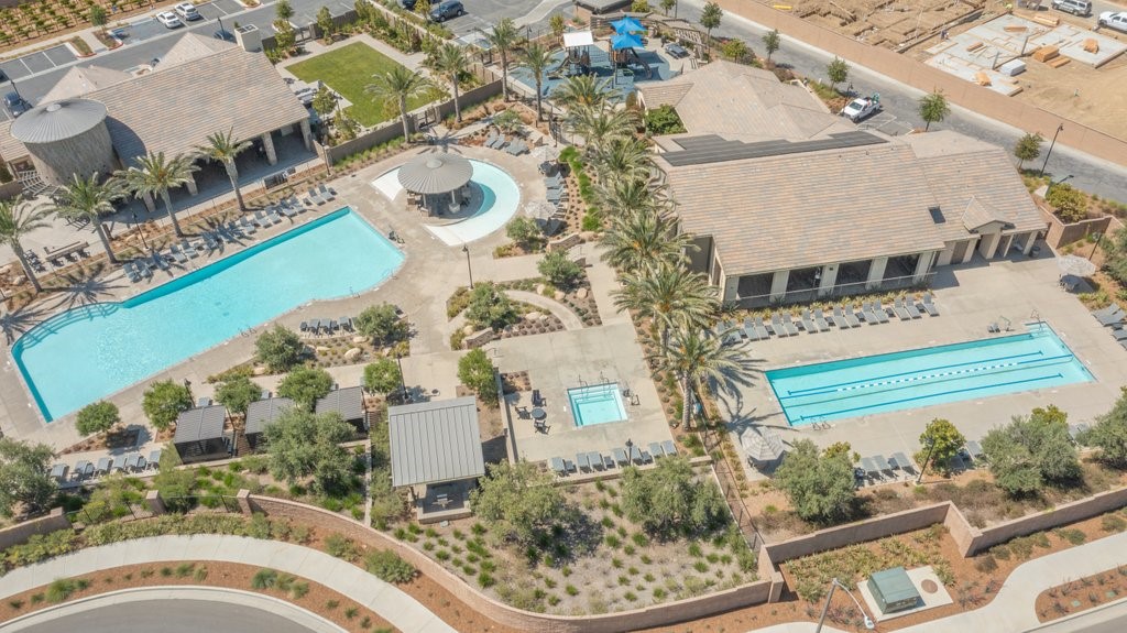 32250 Olea Way Temecula, CA 92591 - Photo 36 of 39 an aerial view of a house with a swimming pool