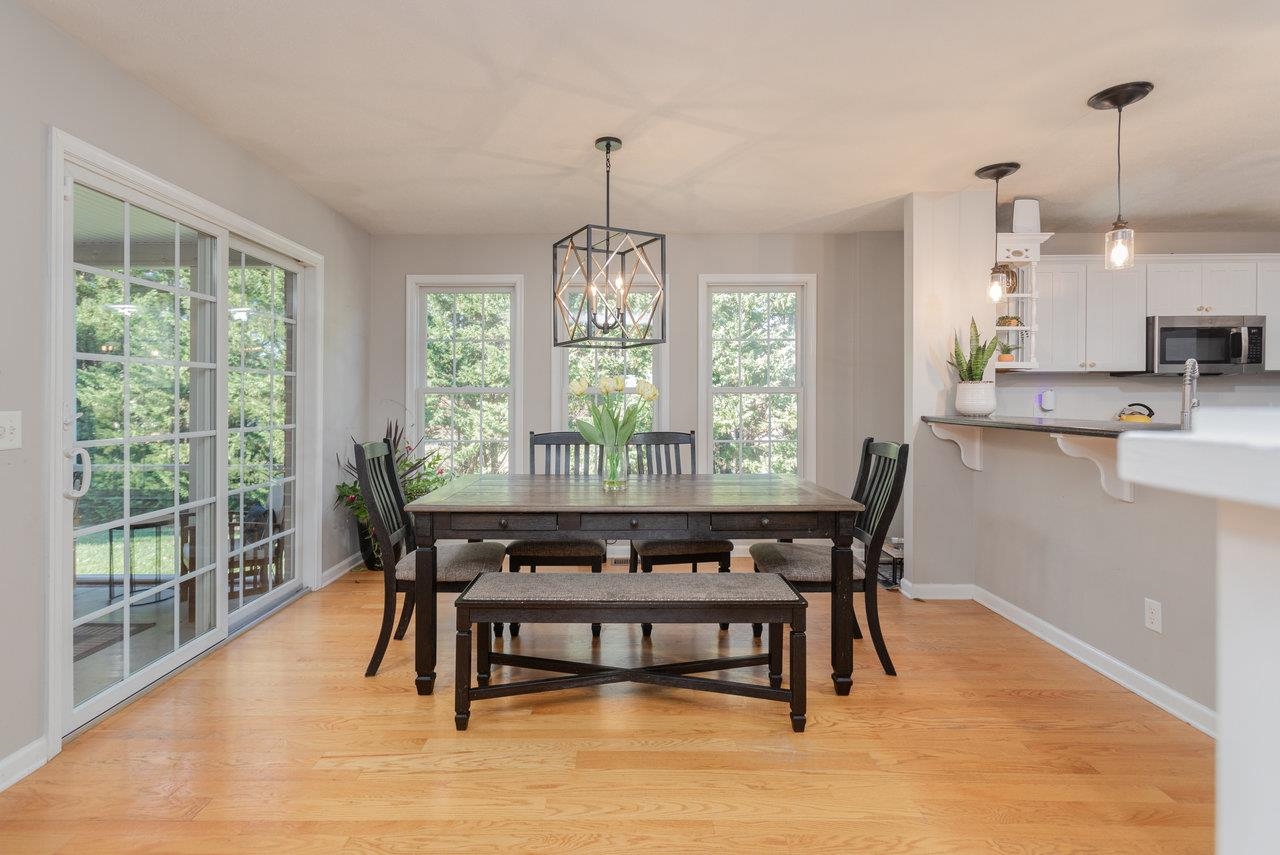 3750 Davis Road Penn Laird, VA 22846 - Photo 13 of 73 a view of a dining room with furniture window and outside view