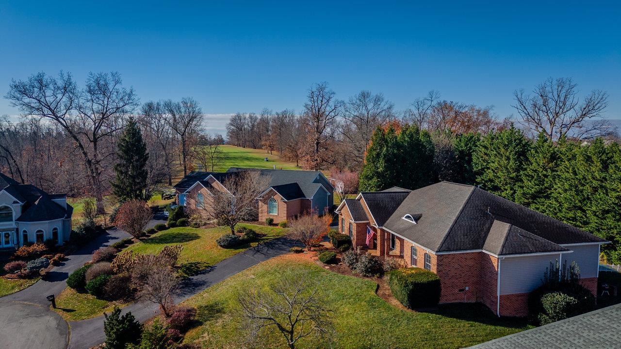 3750 Davis Road Penn Laird, VA 22846 - Photo 69 of 73 a aerial view of a house with garden space and trees