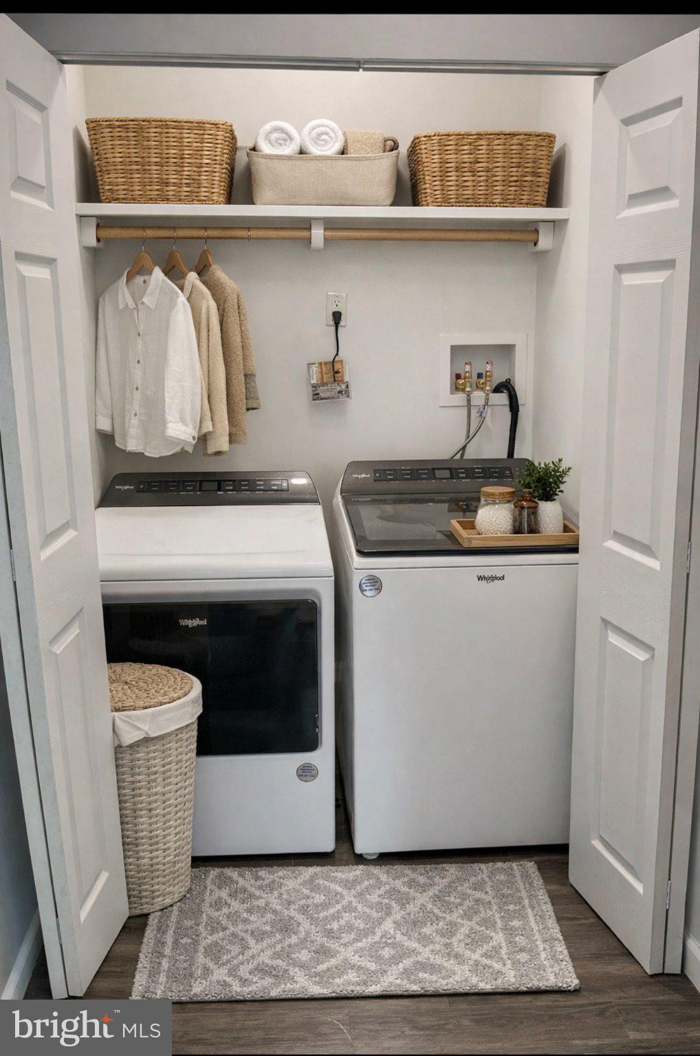 2045 North 8th Street, Unit 3 Philadelphia, PA 19122 - Photo 7 of 9 a utility room with two washing machine