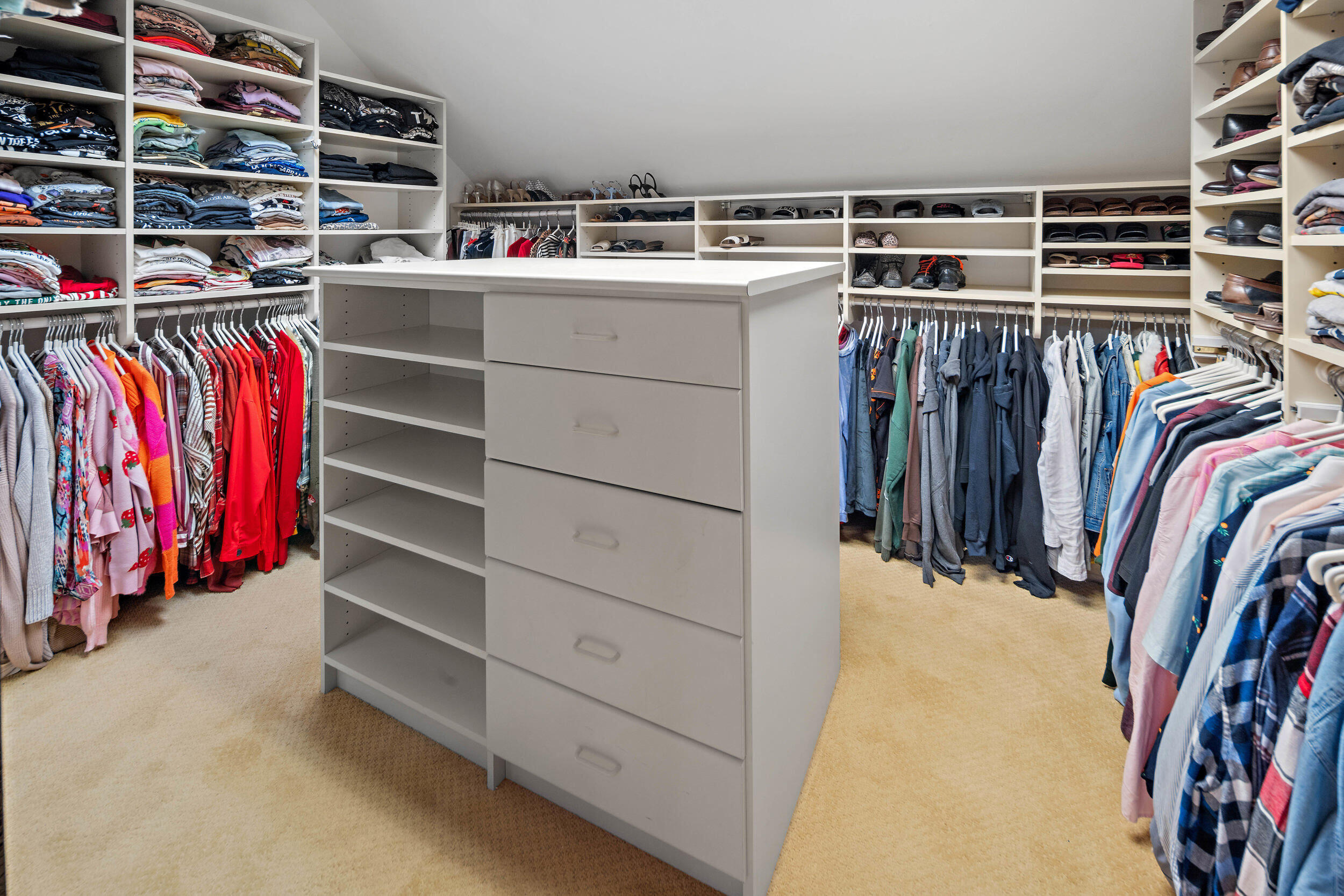 N27W5230 Hamilton Road Cedarburg, WI 53012 - Photo 50 of 67 This Walk-In Closet features California Closets throughout and access to the Attic