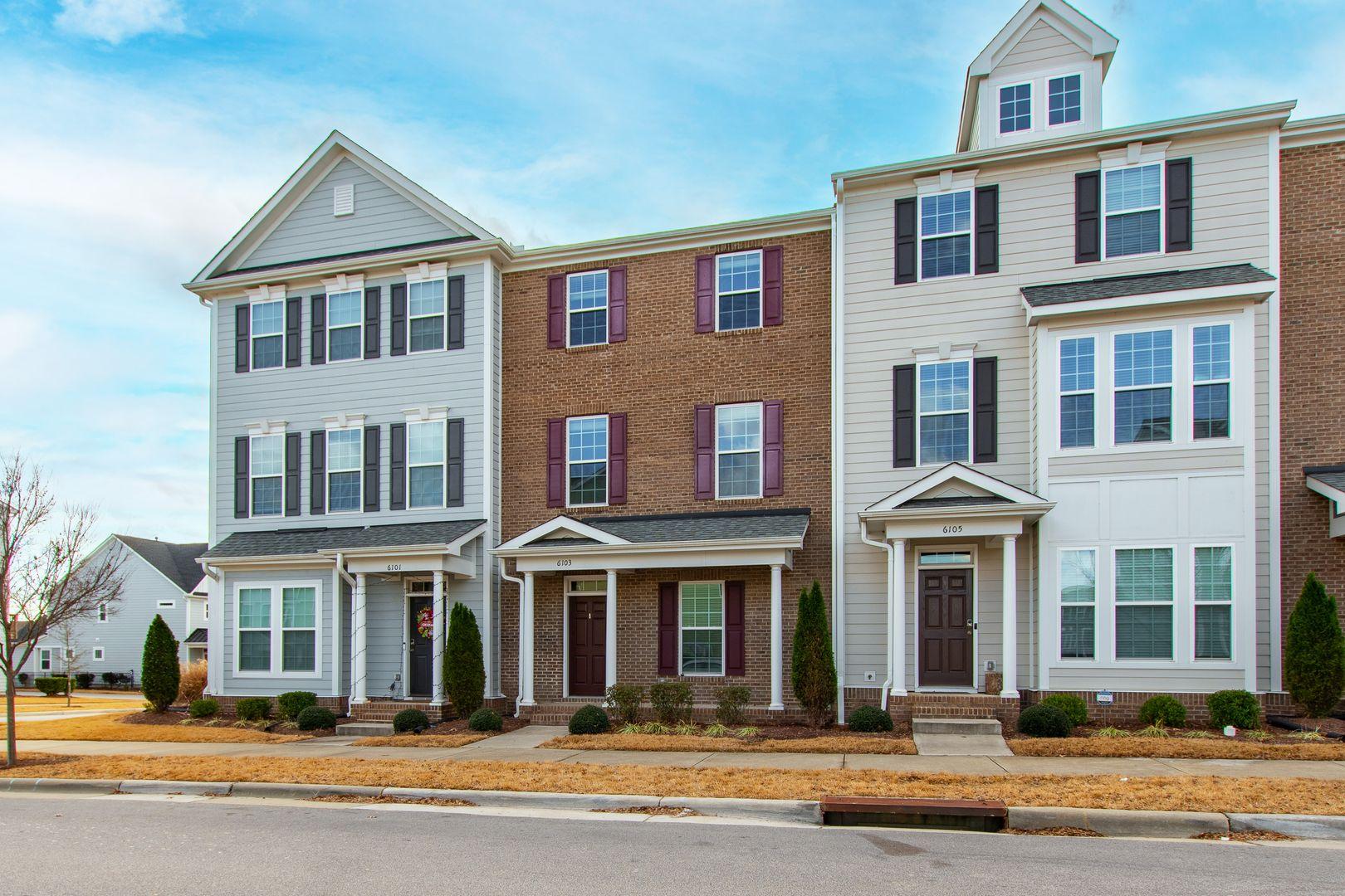 6103 Kayton Street Raleigh, NC 27616 - Photo 45 of 45 a front view of multiple houses