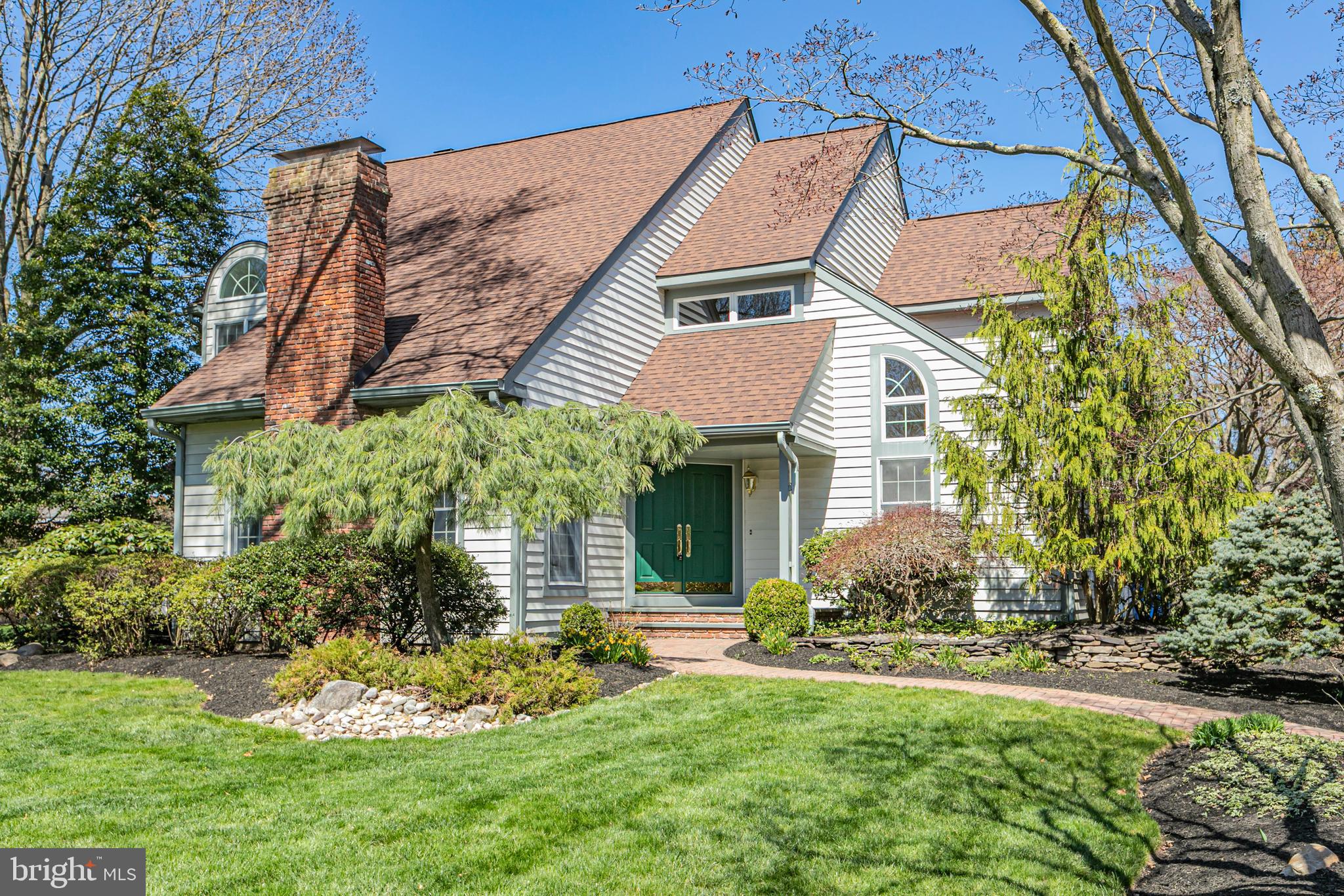 30 Baldwin Street Pennington, NJ 08534 - Photo 1 of 37 a aerial view of a house with a yard