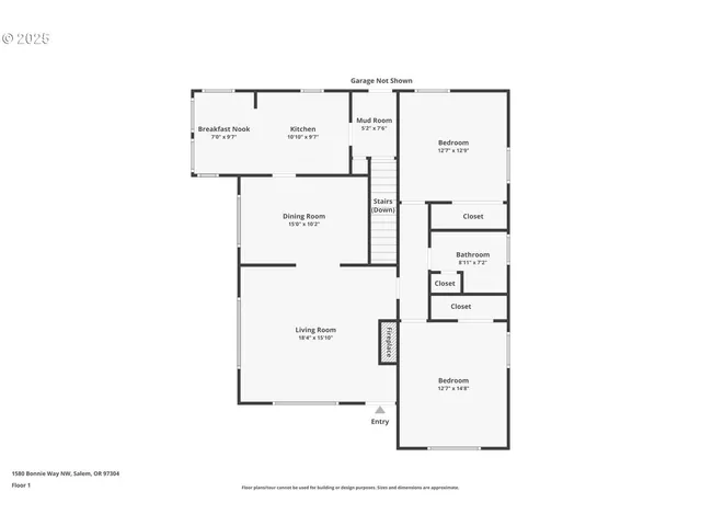 $419,000 | 1580 Bonnie Way Northwest, Salem, OR 97304