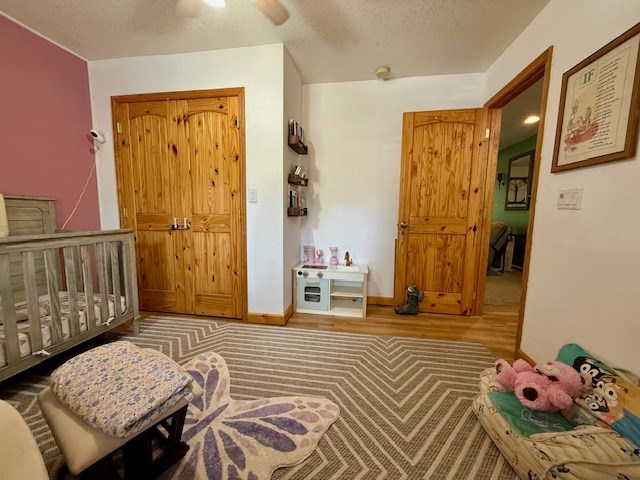 329 Tommy's Lane Murphy, NC 28906 - Photo 31 of 77 a bedroom with a bed and wooden floor