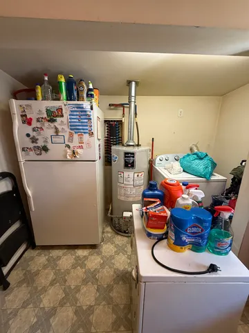 a room with storage and utility