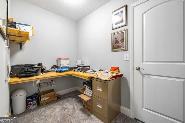 a room with storage and utility