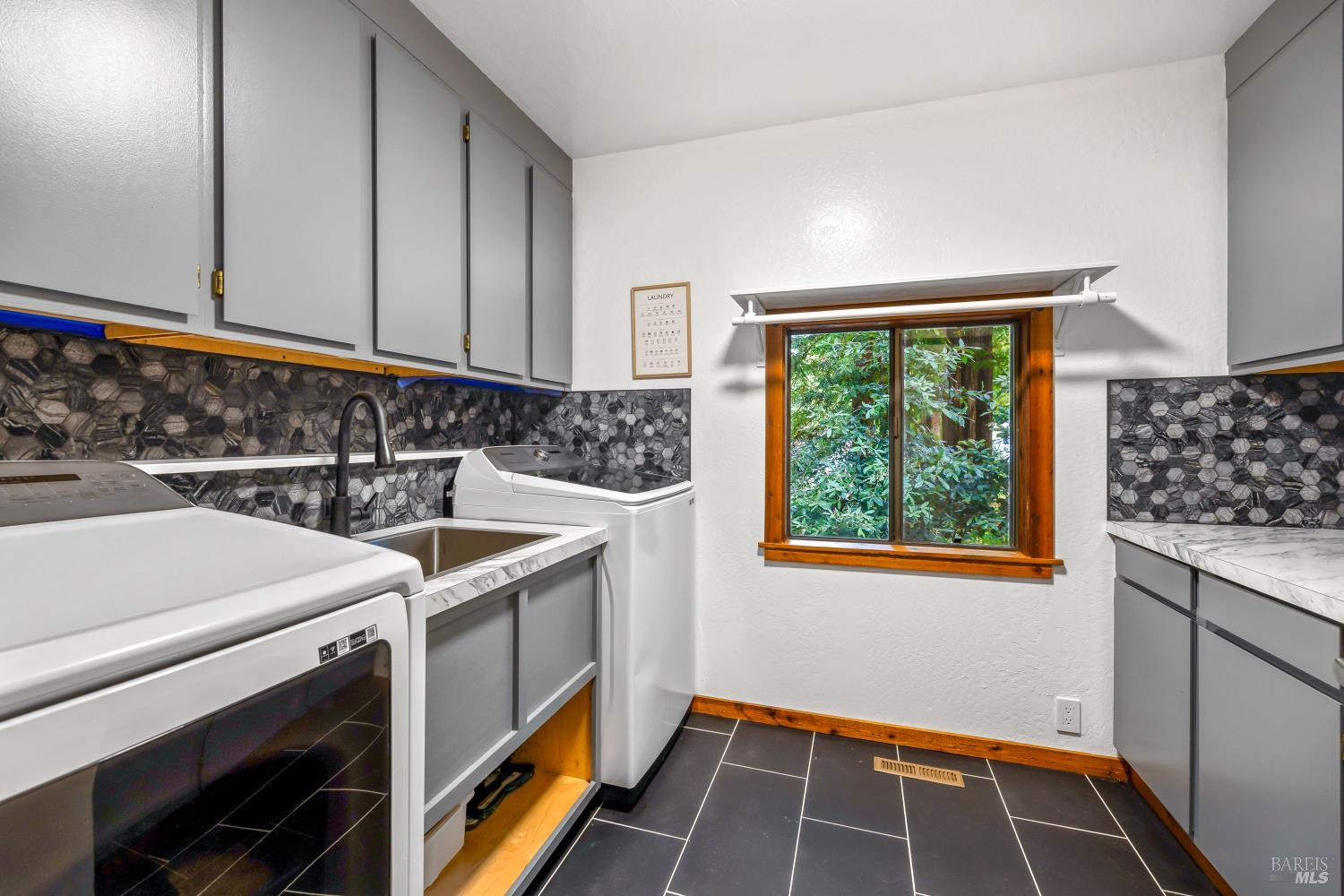 17451 Redwood Springs Drive Fort Bragg, CA 95437 - Photo 23 of 43 a utility room with dryer and washer