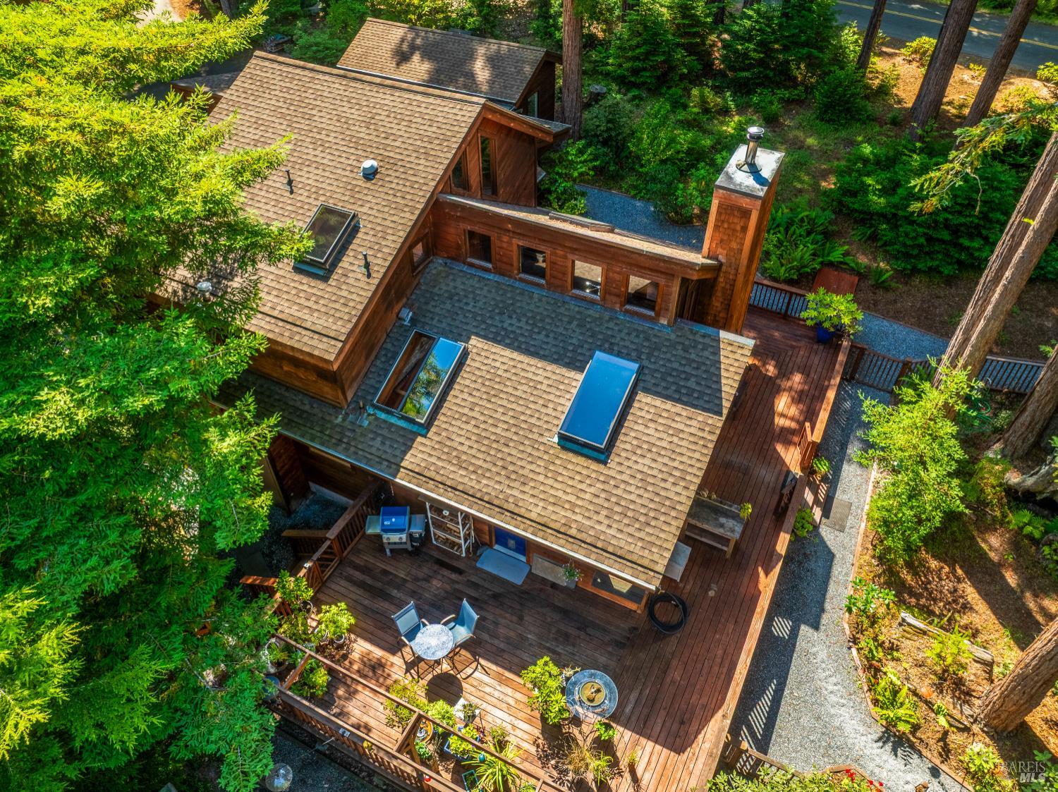 17451 Redwood Springs Drive Fort Bragg, CA 95437 - Photo 42 of 43 a view of an outdoor sitting area with furniture