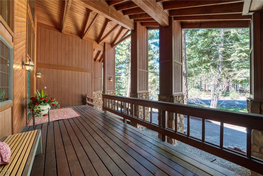 106 Jobs Peak Road Incline Village, NV 89451 - Photo 30 of 49 a view of a porch with wooden floor