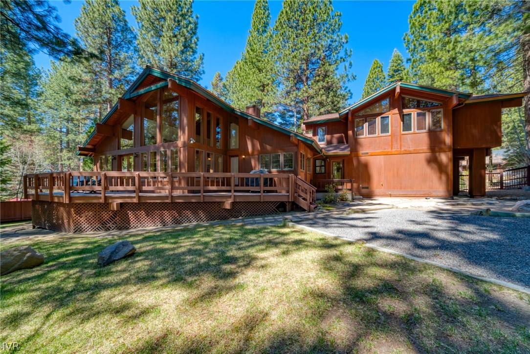 106 Jobs Peak Road Incline Village, NV 89451 - Photo 36 of 49 a view of a house with backyard and sitting area