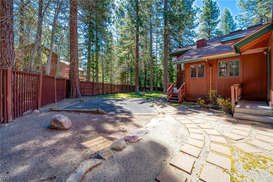 106 Jobs Peak Road Incline Village, NV 89451 - Photo 41 of 49 a backyard of a house with yard and outdoor seating