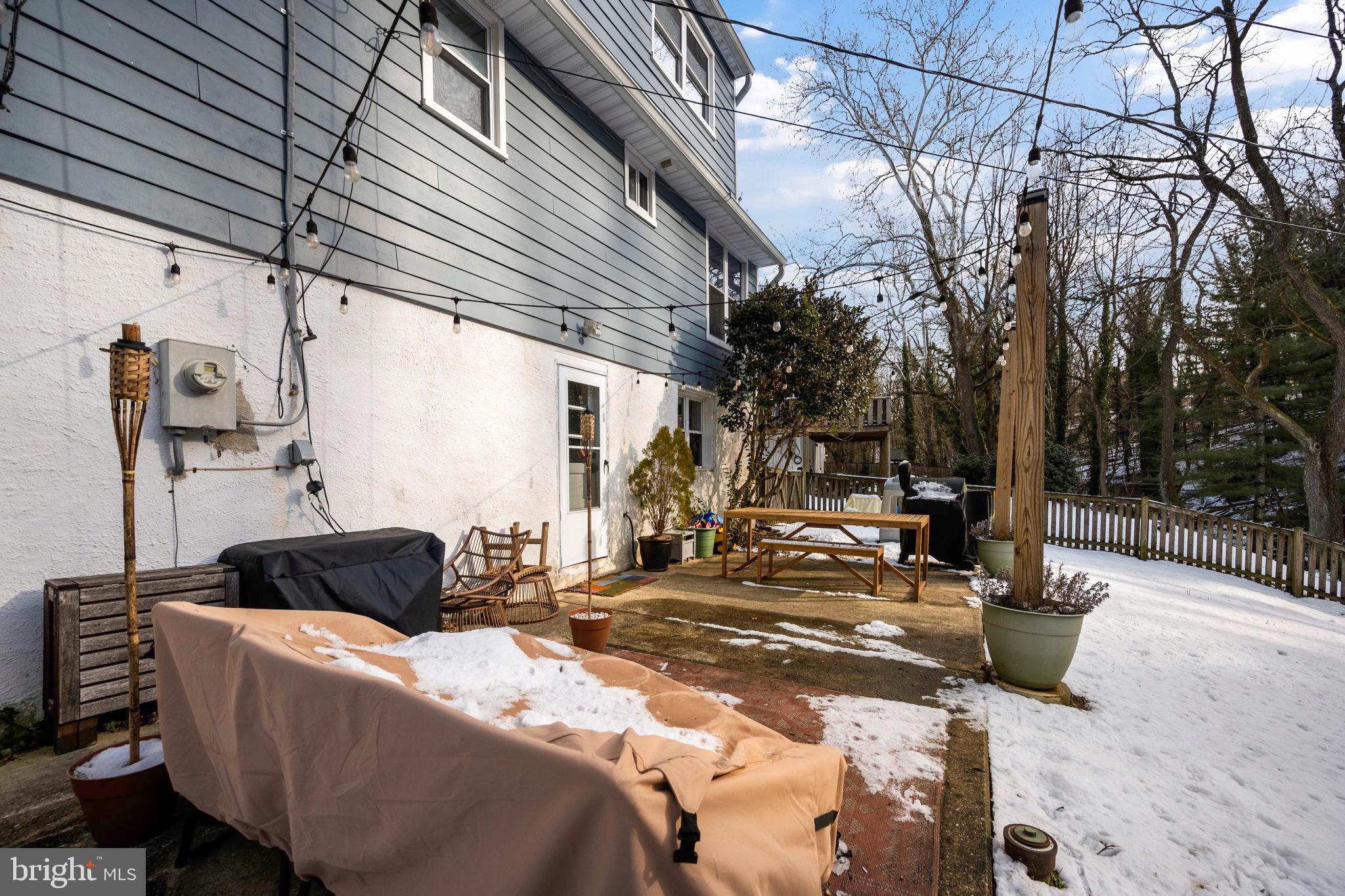 6750 Glenkirk Road Baltimore, MD 21239 - Photo 42 of 60 Charming backyard retreat with winter touch.