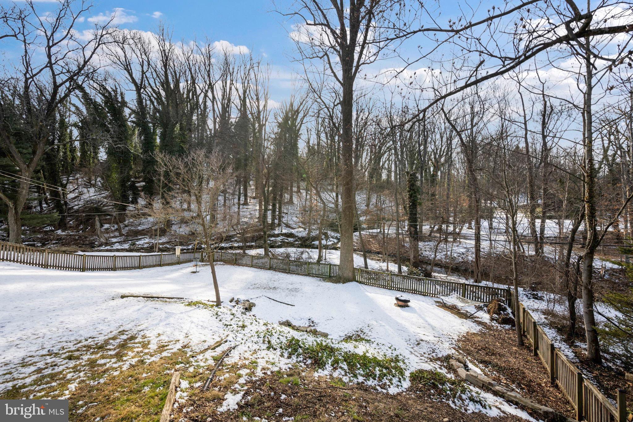6750 Glenkirk Road Baltimore, MD 21239 - Photo 45 of 60 a view of a yard with snow on the road
