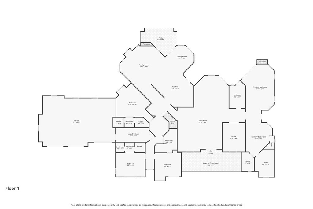 39625 County Line Road Beaumont, CA 92223 - Photo 53 of 54 first floor plan