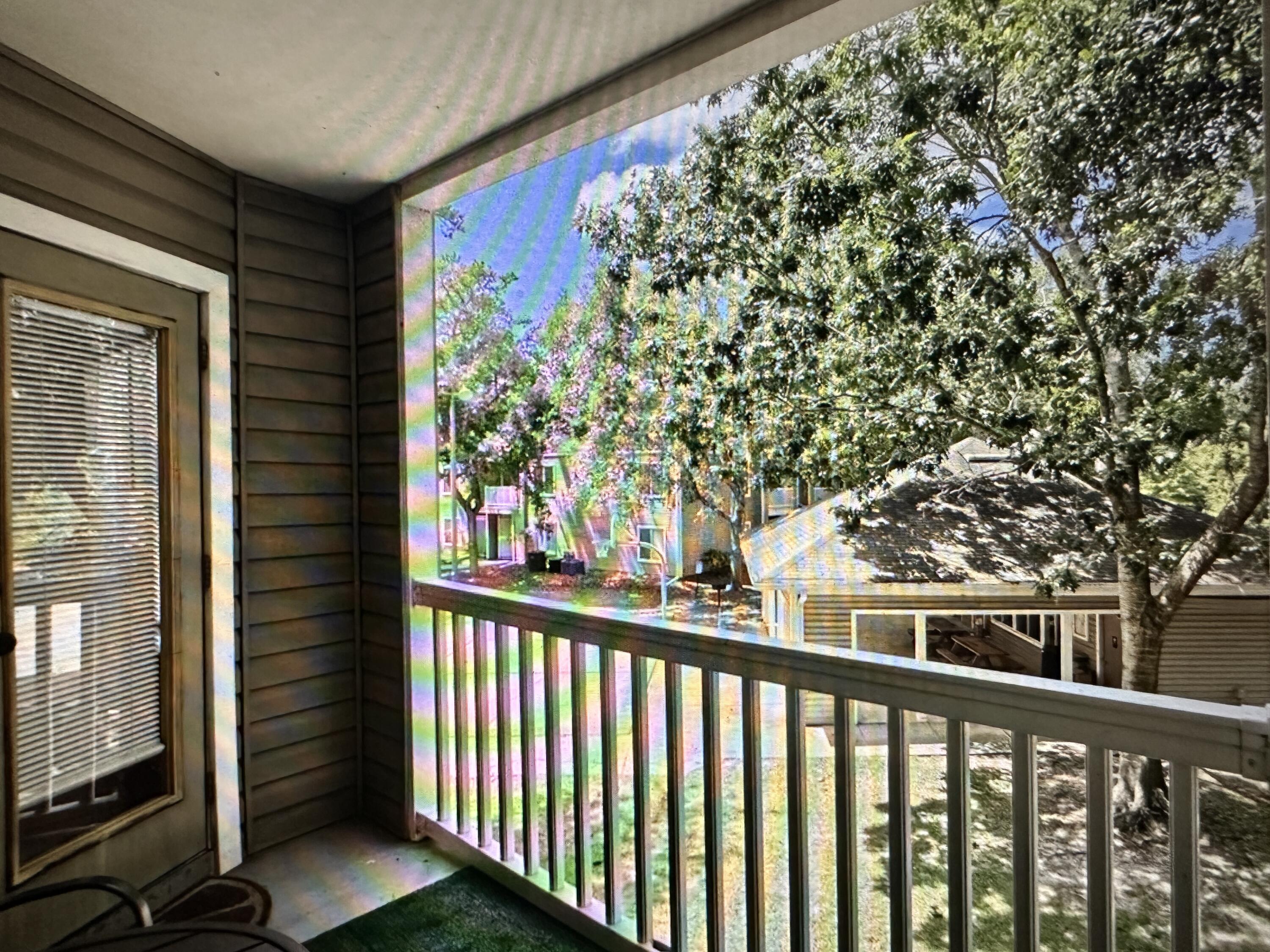 4000 Southwest 23rd Street, Unit 2201 Gainesville, FL 32608 - Photo 13 of 17 a view of a balcony with a tree