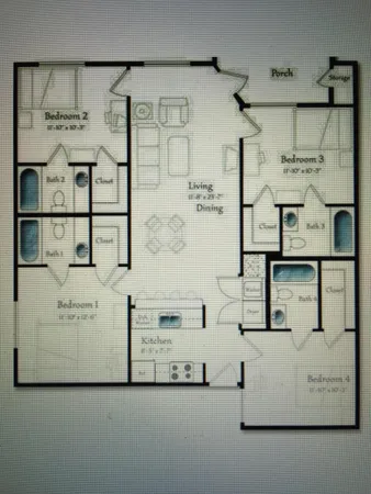 $550 | 4000 Southwest 23rd Street, Unit 2201, Gainesville, FL 32608