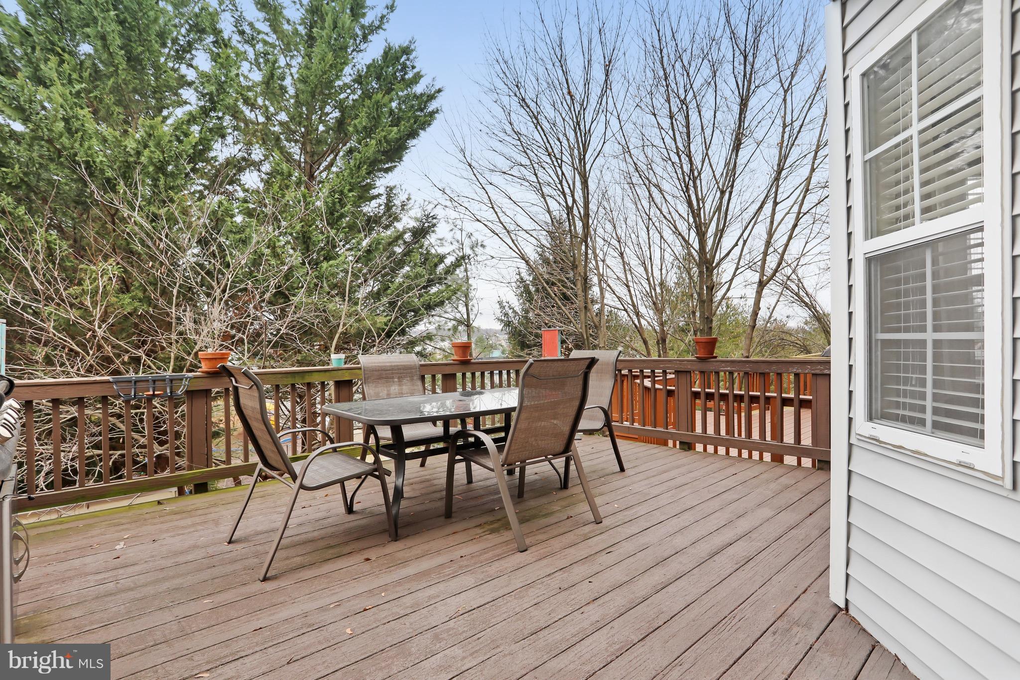 9107 Ridgefield Lane Frederick, MD 21701 - Photo 24 of 30 Spacious Deck, along with Fenced Back Yard