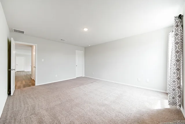 a view of empty room