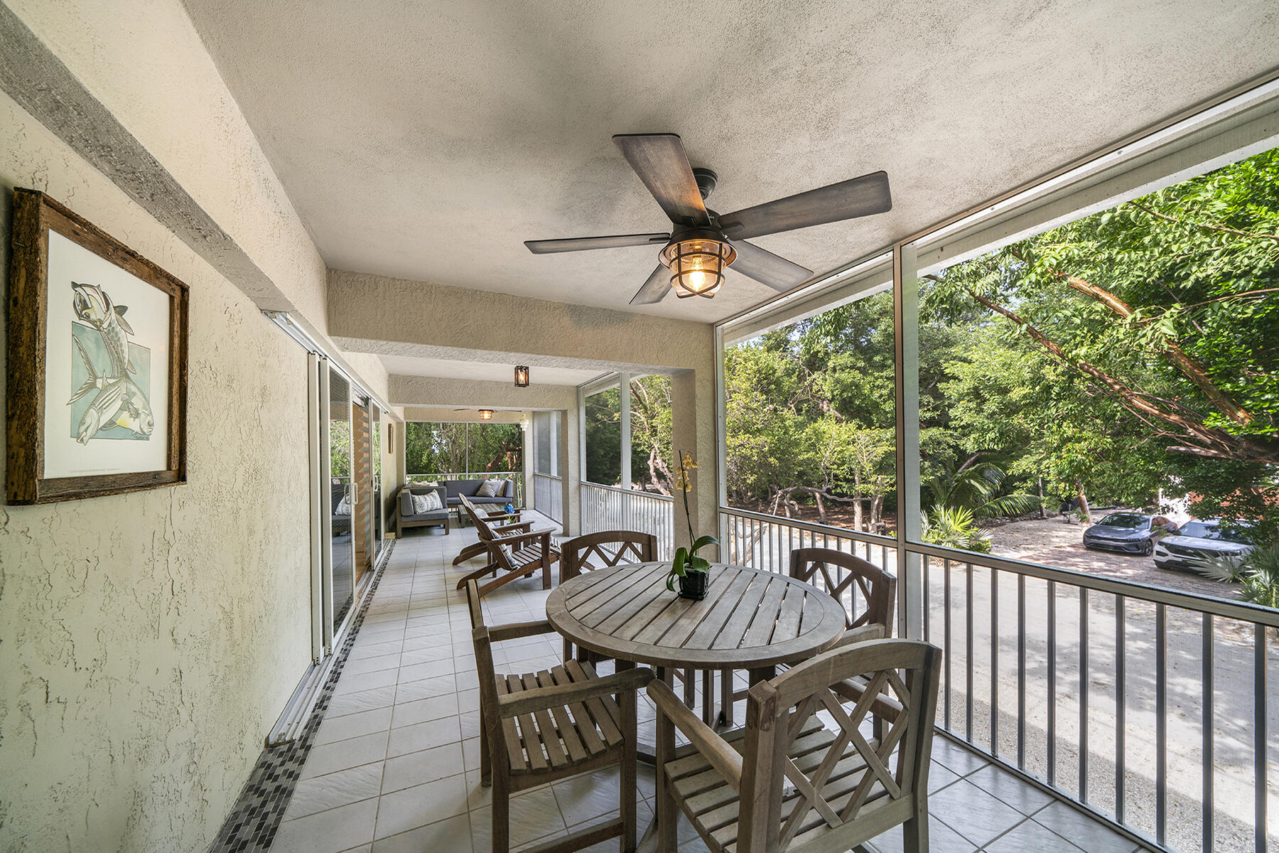 13 Flamingo Hammock Road Islamorada, FL 33036 - Photo 20 of 42 Large Screened In Patio