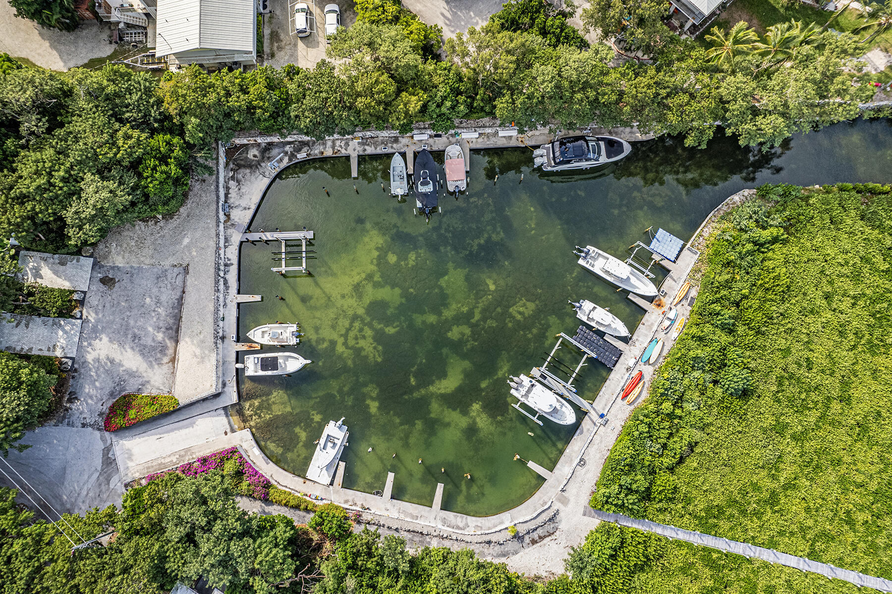 13 Flamingo Hammock Road Islamorada, FL 33036 - Photo 33 of 42 Aerial of Marina