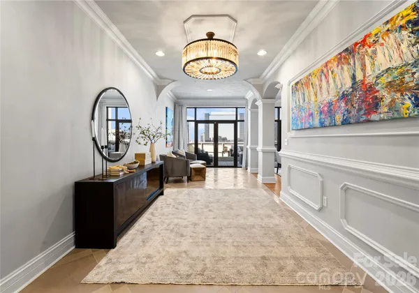 a view of living room with furniture and window