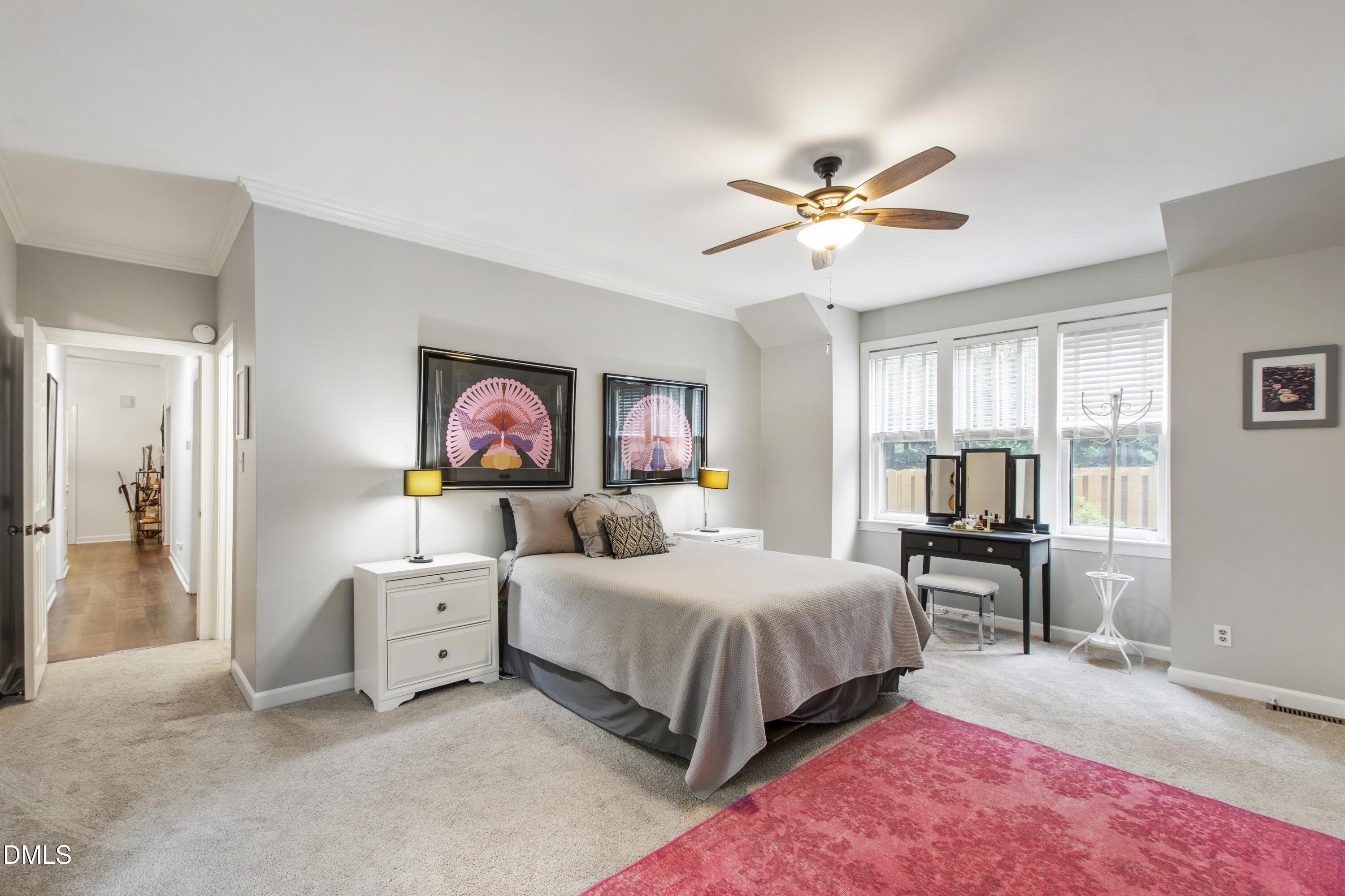 1717 Falls Church Road Raleigh, NC 27609 - Photo 11 of 25 Owner Suite Bedroom