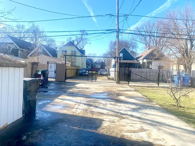a view of a house with a patio