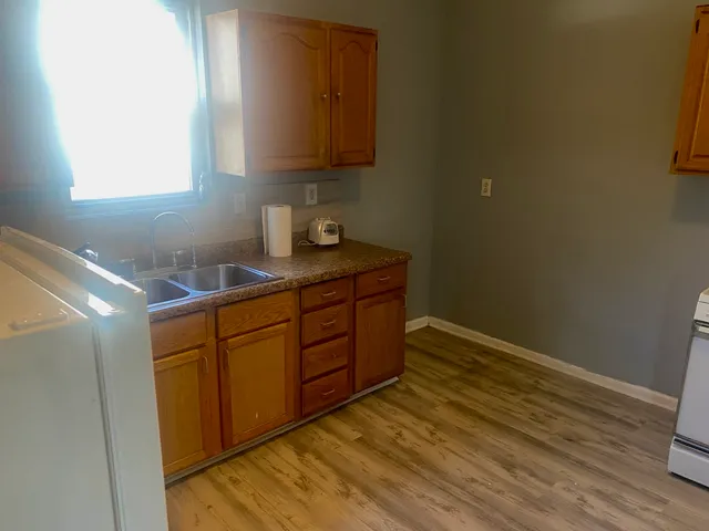 a room with storage and utility