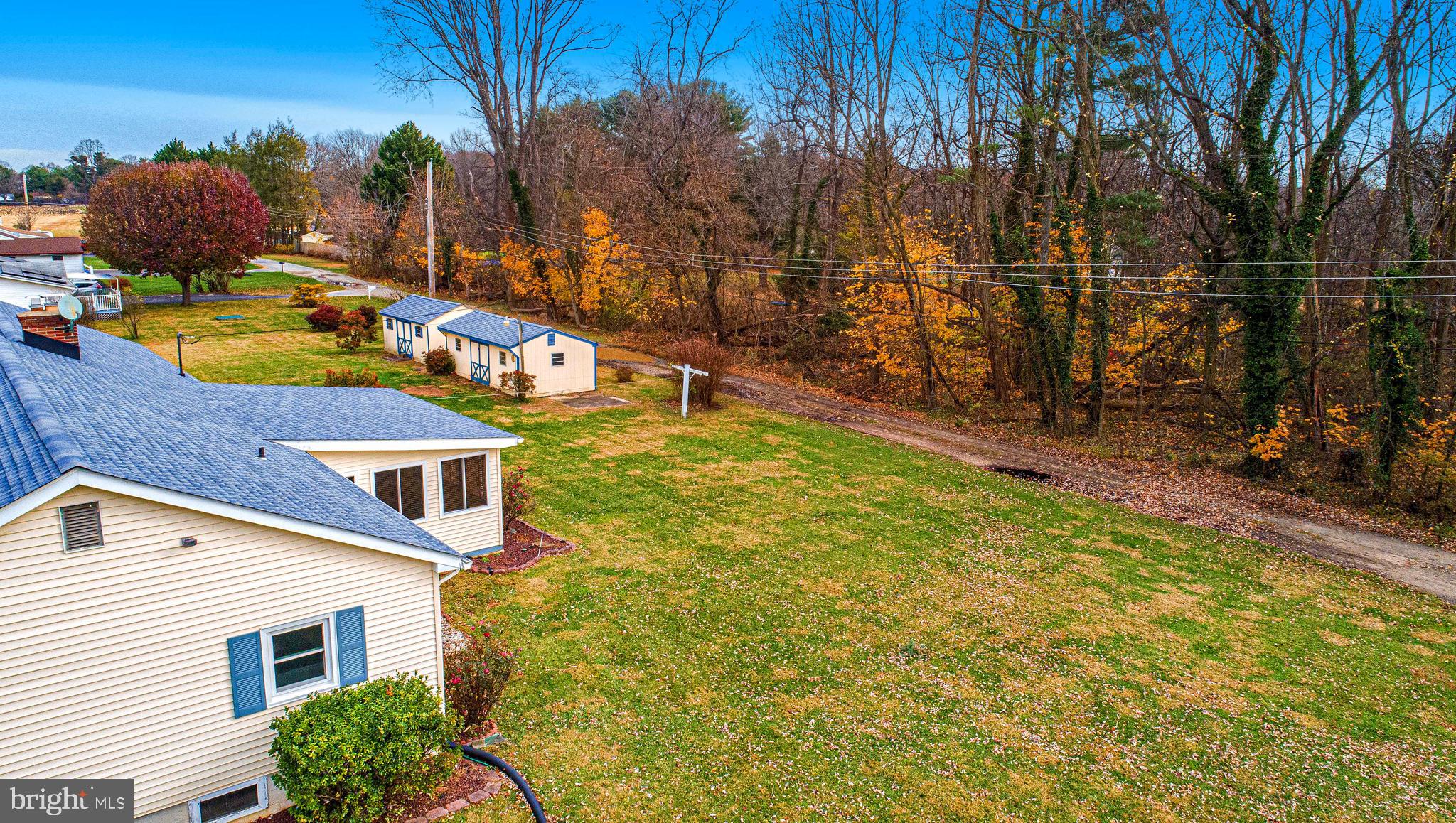 1710 Granite Road Darlington, MD 21034 - Photo 43 of 56 a aerial view of a house with swimming pool and porch