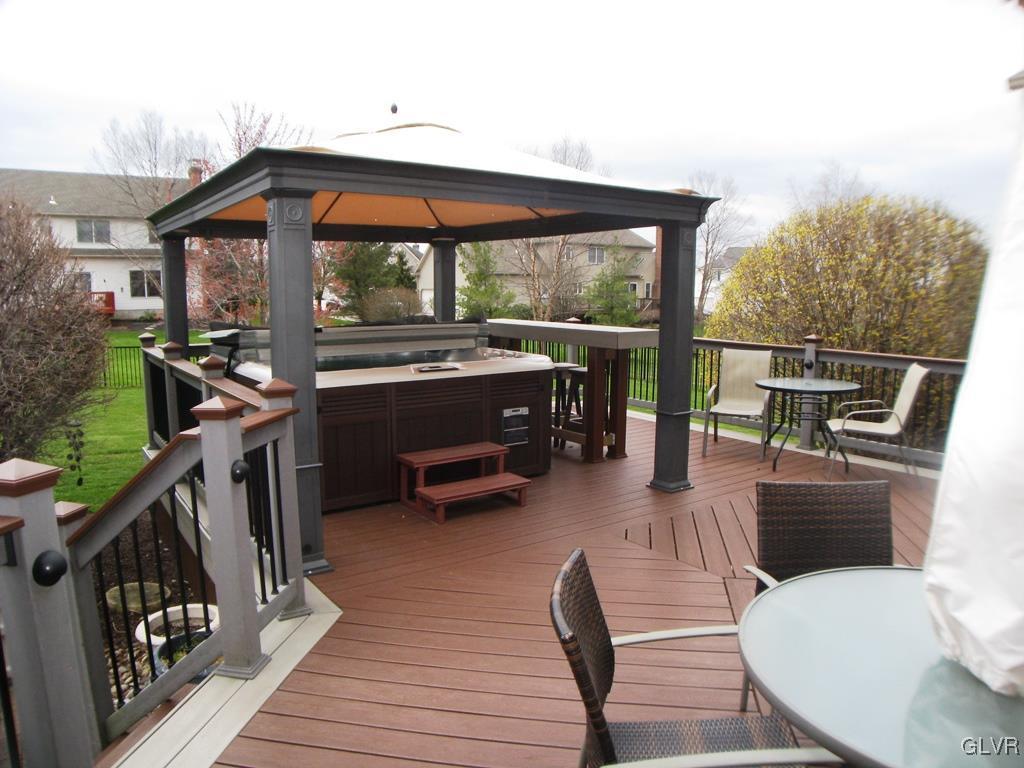 5912 Ricky Ridge Trail Orefield, PA 18069 - Photo 34 of 42 Composite deck with gazebo