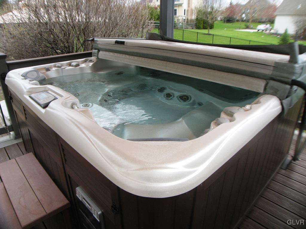 5912 Ricky Ridge Trail Orefield, PA 18069 - Photo 35 of 42 Hot tub stays