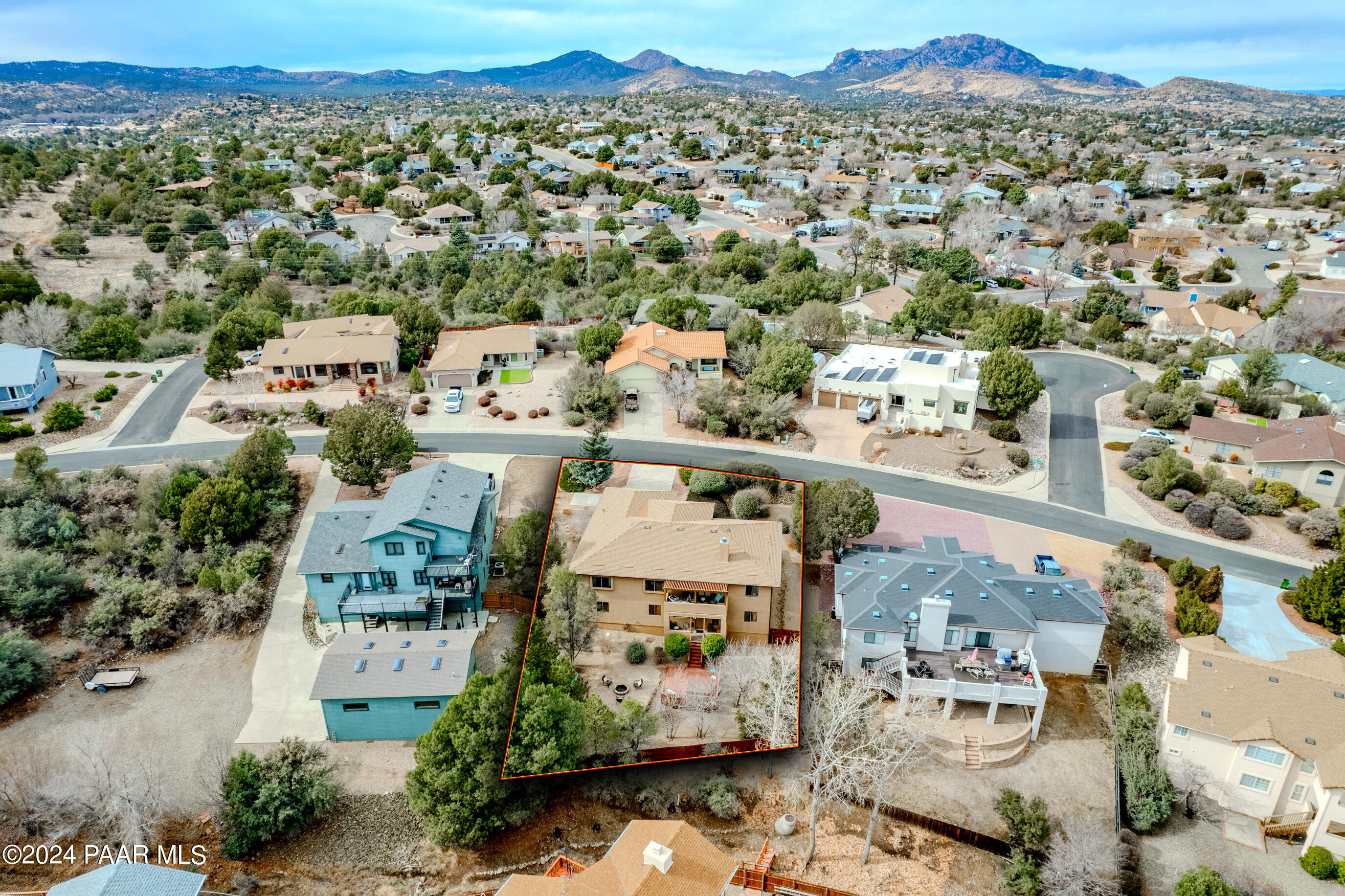 1561 Eagle Ridge Road Prescott, AZ 86301 - Photo 43 of 46 Aerial