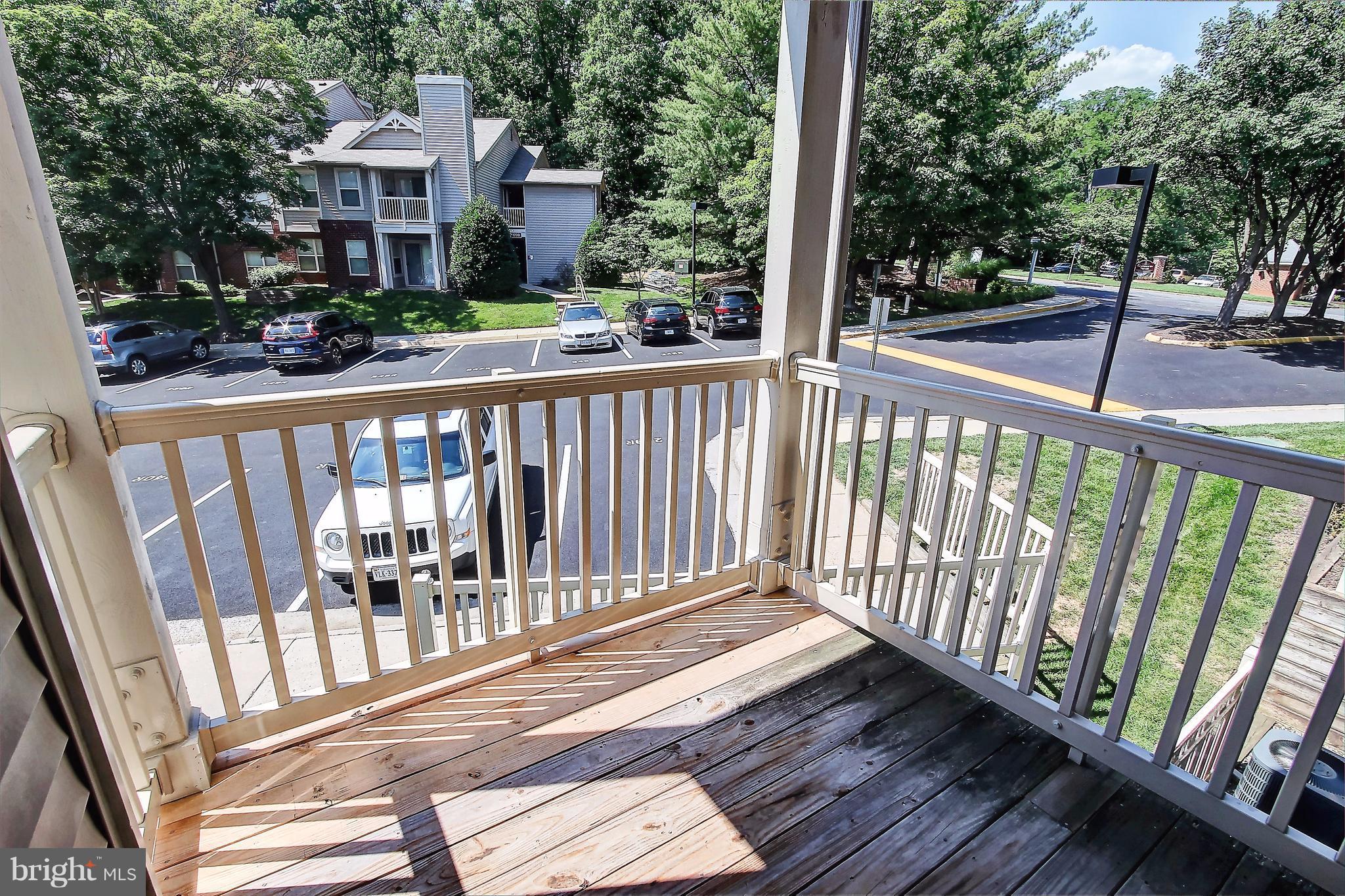 1703 Ascot Way, Unit E Reston, VA 20190 - Photo 23 of 24 Balcony