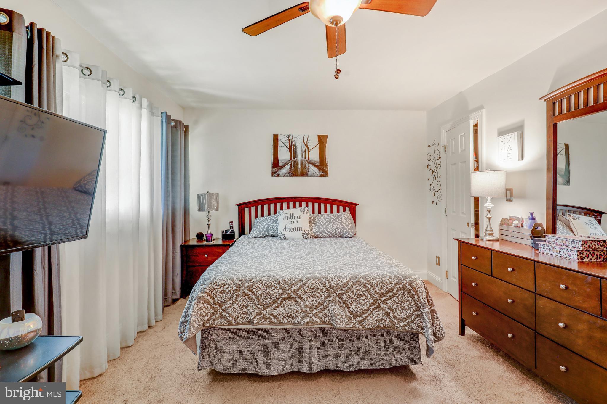 369 Bolton Road Hightstown, NJ 08520 - Photo 15 of 23 Master bedroom with ceiling fan...