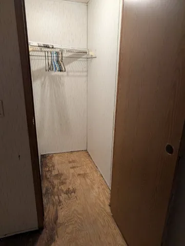a view of walk in closet
