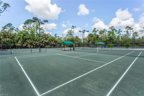 a view of a tennis court